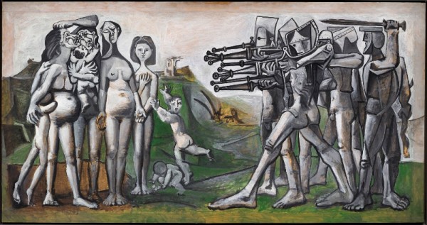 파블로 피카소, 한국에서의 학살, 1951, 합판에 유화ⓒ 2021 - Succession Pablo Picasso - SACK (Korea).jpg