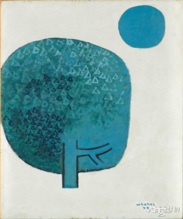 달과 나무_1948_73×61cm_캔버스에 유채_개인 소장_©Whanki Foundation·Whanki Museum.jpg