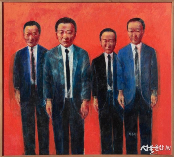 서용선, 정치인, 1984, 1986, 캔버스에 유채, 90×100cm.jpg