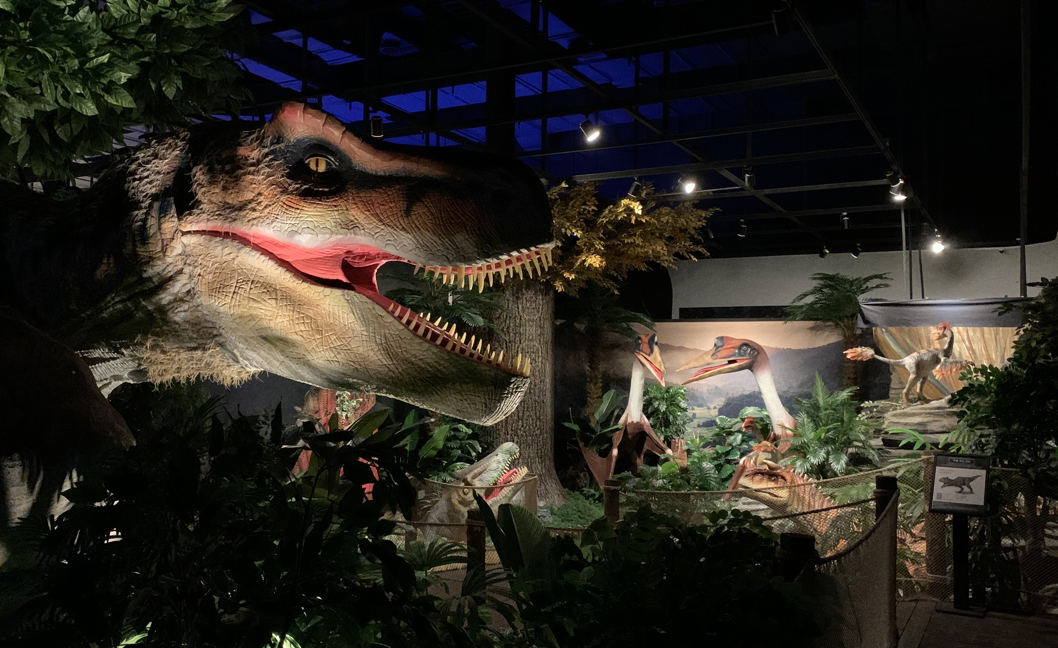 [전시] 중생대 백악기 공룡들로 꾸며진 테마전시 '백악기 공룡의 전설 탐험전'